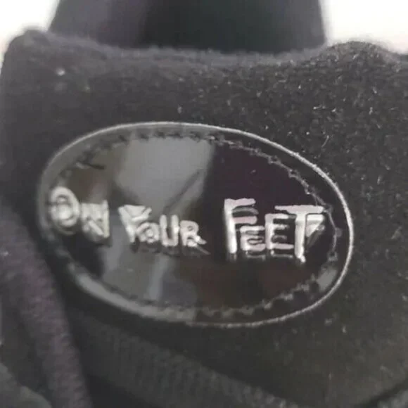 On Your Feet By Chinese Laundry Women's Vtg. Suede Platform Shoes sz 8 M - Picture 6 of 12